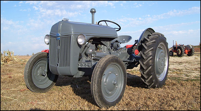 Don's Tractor Restoration of 9N Ford Tractor Fully Restored