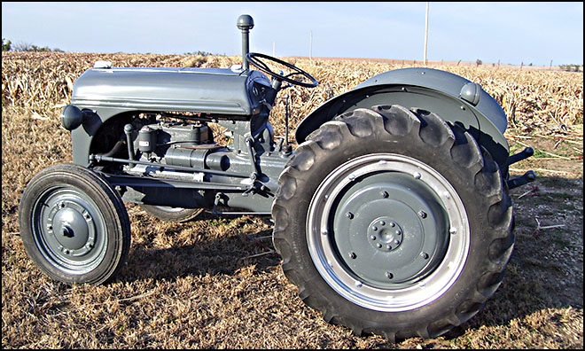 Don's Tractor Restoration of 9N Ford Tractor Fully Restored