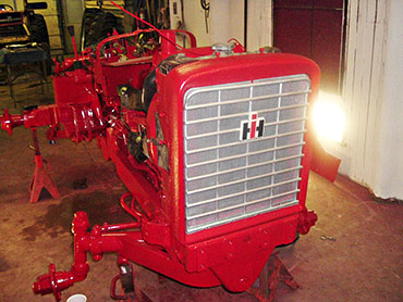 Don's Tractor Restoration of 656 International Harvester Before Restoration