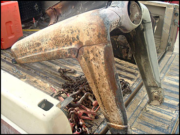Don's Tractor Restoration of 1954 Ford NAA Before Restoration