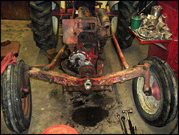 Don's Tractor Restoration of 1954 Ford NAA Before Restoration