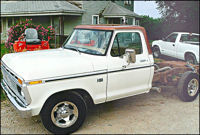 Don's Tractor Restoration of 1973 Ford F-150 Fully Restored