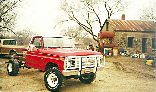 Don's Tractor Restoration of 1973 Ford F-250 Fully Restored