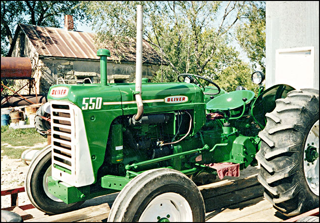 Don's Tractor Restoration of Oliver 550 Fully Restored