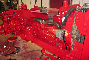 Don's Tractor Restoration of 656 International Harvester Before Restoration