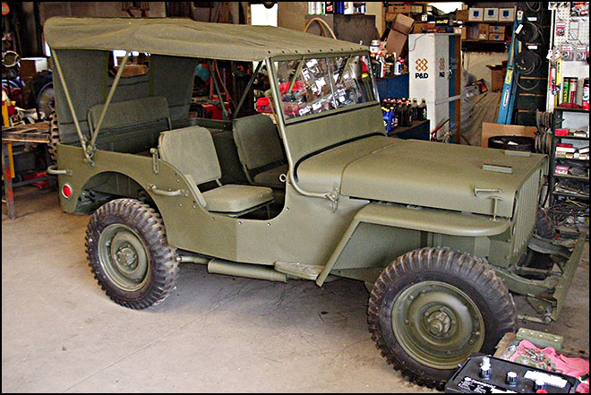 Don's Tractor Restoration of 1942 GPW Jeep Fully Restored