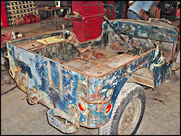 Don's Tractor Restoration of 1942 GPW Jeep Before Restoration